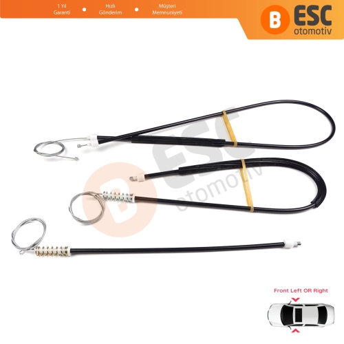 Audi A5 S5 MK1 8T3 2007-2017 Coupe 8T0837461 8T0837462 İçin Elektrikli Ön Sağ veya Sol Cam Kriko Tamir Seti