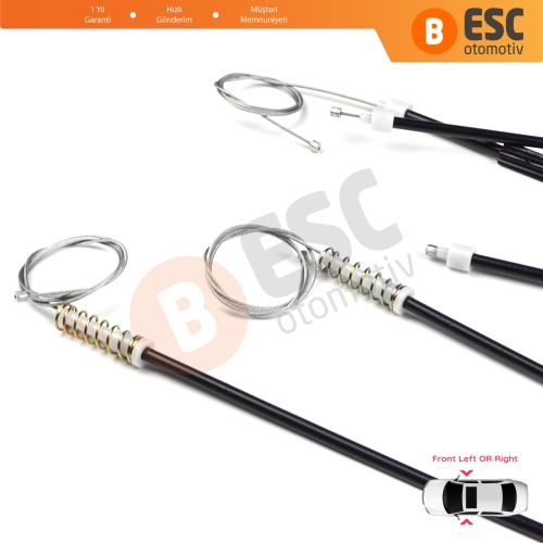 Audi A5 S5 MK1 8T3 2007-2017 Coupe 8T0837461 8T0837462 İçin Elektrikli Ön Sağ veya Sol Cam Kriko Tamir Seti