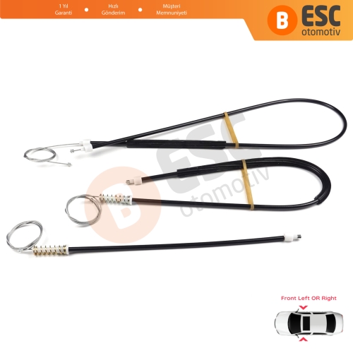 Audi A5 S5 MK1 8T3 2007-2017 Coupe 8T0837461 8T0837462 İçin Elektrikli Ön Sağ veya Sol Cam Kriko Tamir Seti