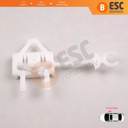 Fiat Albea Siena Palio MK1 171 172 178 1996-2016 4/5 Kapı 46786202 İçin Elektrikli Ön Sağ Cam Kriko Tamir Klipsi