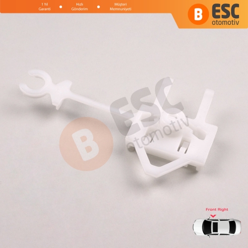 Fiat Albea Siena Palio MK1 171 172 178 1996-2016 4/5 Kapı 46786202 İçin Elektrikli Ön Sağ Cam Kriko Tamir Klipsi