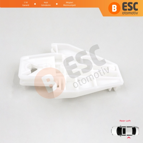 Seat Toledo MK2 1M2 Leon MK1 1M1 Skoda Fabia MK1 6Y 4/5 Kapı Praktik Van 1M0839461A İçin Sol Arka Cam Kriko Tamir Klipsi