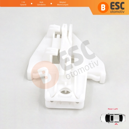 Seat Toledo MK2 1M2 Leon MK1 1M1 Skoda Fabia MK1 6Y 4/5 Kapı Praktik Van 1M0839461A İçin Sol Arka Cam Kriko Tamir Klipsi