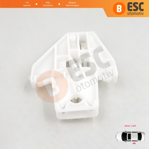 Seat Toledo MK2 1M2 Leon MK1 1M1 Skoda Fabia MK1 6Y 4/5 Kapı Praktik Van 1M0839461A İçin Sol Arka Cam Kriko Tamir Klipsi