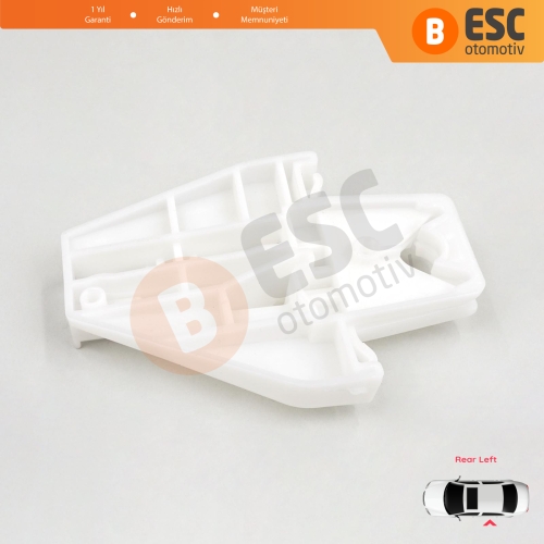 Seat Toledo MK2 1M2 Leon MK1 1M1 Skoda Fabia MK1 6Y 4/5 Kapı Praktik Van 1M0839461A İçin Sol Arka Cam Kriko Tamir Klipsi