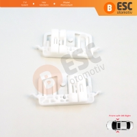 Ford Fiesta MK5 JD JH 2002–2008 Coupe 2/3 Kapı 2S51B23200 İçin Sağ veya Sol Kapı Cam Kriko Tamir Klipsi A+B