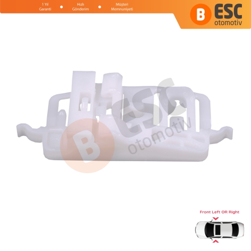 Ford Fiesta MK5 JD JH 2002–2008 Coupe 2/3 Kapı 2S51B23200 İçin Sağ veya Sol Kapı Cam Kriko Tamir Klipsi A