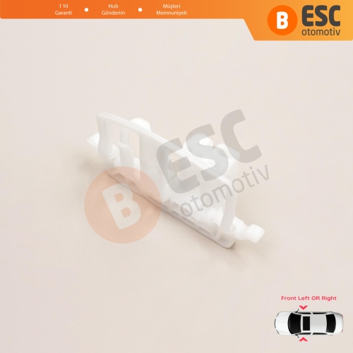 Ford Fiesta MK5 JD JH 2002–2008 Coupe 2/3 Kapı 2S51B23200 İçin Sağ veya Sol Kapı Cam Kriko Tamir Klipsi A