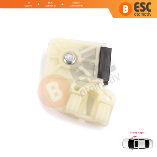 VW Polo MK4 6Q 9A 9N 9N3 9A4 4/5-Kapı Hatchback  Sedan 6Q4837462 İçin Elektrikli Ön Sağ Kapı Cam Kriko Tamir Klipsi R1