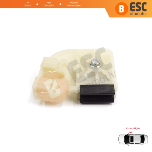 VW Polo MK4 6Q 9A 9N 9N3 9A4 4/5-Kapı Hatchback  Sedan 6Q4837462 İçin Elektrikli Ön Sağ Kapı Cam Kriko Tamir Klipsi R1