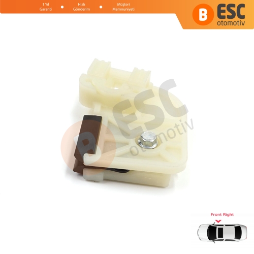 VW Polo MK4 6Q 9A 9N 9N3 9A4 4/5-Kapı Hatchback  Sedan 6Q4837462 İçin Elektrikli Ön Sağ Kapı Cam Kriko Tamir Klipsi R1