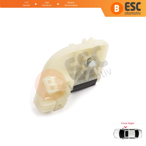 VW Polo MK4 6Q 9A 9N 9N3 9A4 4/5-Kapı Hatchback  Sedan 6Q4837462 İçin Elektrikli Ön Sağ Kapı Cam Kriko Tamir Klipsi R1