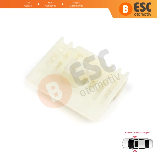 Audi A4 B6 B7 Seat Exeo 3R VW Touareg MK1 7L Porsche Cayenne MK1 8E0837461 İçin Ön Kapı Cam Kriko Tamir Klipsi B