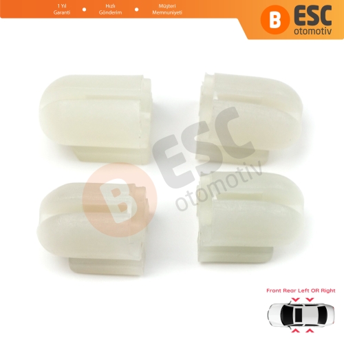 Renault Megane MK1 Citroen Berlingo Peugeot Partner MK1 7700834347 9221G1 İçin Cam Kriko Tamir Klipsi Kablo Ucu Halat Dübeli