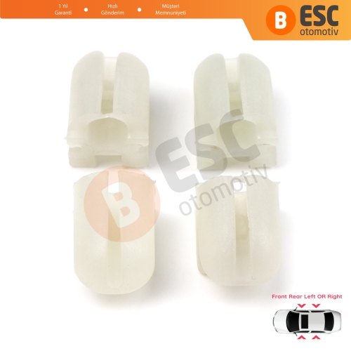 Renault Megane MK1 Citroen Berlingo Peugeot Partner MK1 7700834347 9221G1 İçin Cam Kriko Tamir Klipsi Kablo Ucu Halat Dübeli