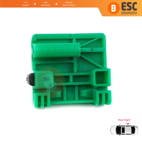 Renault Scenic MK1 Laguna MK2 Espace MK4 MK5 Vel Satis 7700437155 İçin Sağ Arka Kapı Cam Kriko Tamir Klipsi