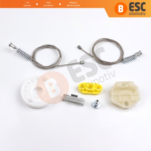 Opel Astra G T98 1998-2004 4/5 Door 90521877 90521878 İçin Arka Sol veya Sağ Cam Kriko Tamir Seti