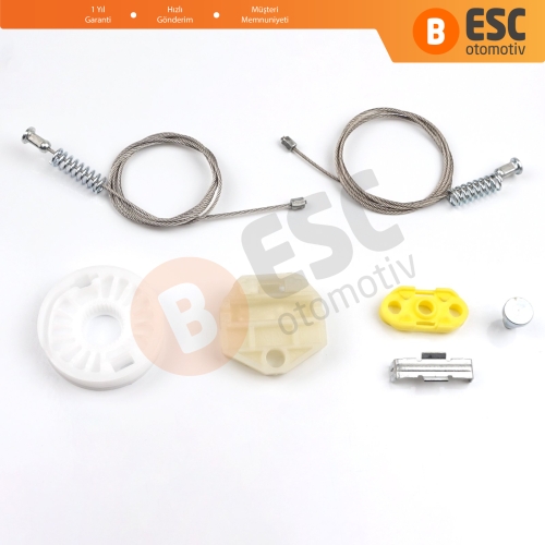 Opel Astra G T98 1998-2004 4/5 Door 90521877 90521878 İçin Arka Sol veya Sağ Cam Kriko Tamir Seti