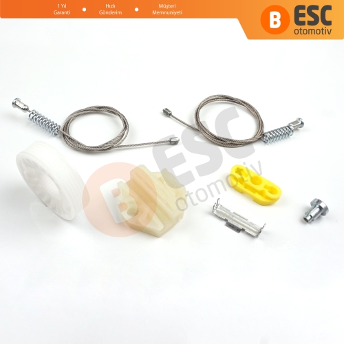 Opel Astra G T98 1998-2004 4/5 Door 90521877 90521878 İçin Arka Sol veya Sağ Cam Kriko Tamir Seti