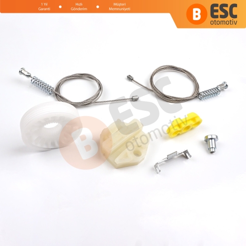 Opel Astra G T98 1998-2004 4/5 Door 90521877 90521878 İçin Arka Sol veya Sağ Cam Kriko Tamir Seti