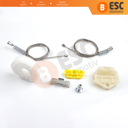 Opel Astra G T98 1998-2004 4/5 Door 90521877 90521878 İçin Arka Sol veya Sağ Cam Kriko Tamir Seti