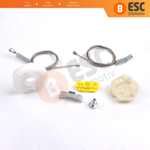 Opel Astra G T98 1998-2004 4/5 Door 90521877 90521878 İçin Arka Sol veya Sağ Cam Kriko Tamir Seti