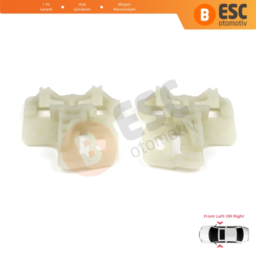 BMW X5 E53 2000-2006 51338254911 51338254912 İçin Ön Sağ veya Sol Kapı Cam Kriko Tamir Klips Seti