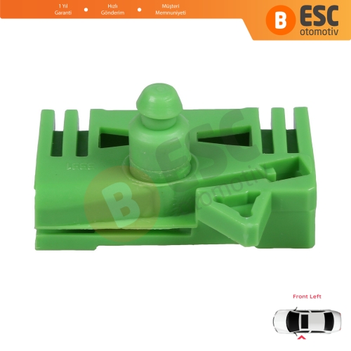 Peugeot 306 1992-2003 4/5 Kapı Hatchback Sedan SW 9221C2 İçin Elektrikli Ön Sol Cam Kriko Tamir Klipsi