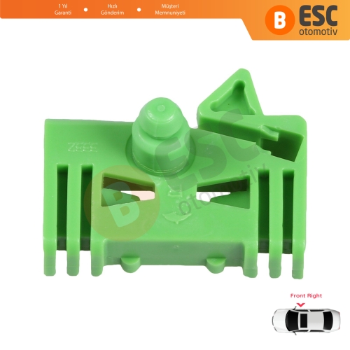 Peugeot 306 1992-2003 4/5 Kapı Hatchback Sedan SW 9221C1 İçin Elektrikli Ön Sağ Cam Kriko Tamir Klipsi