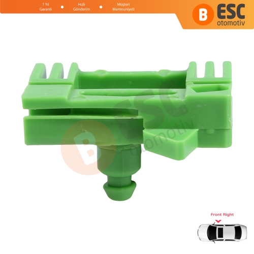 Peugeot 306 1992-2003 4/5 Kapı Hatchback Sedan SW 9221C1 İçin Elektrikli Ön Sağ Cam Kriko Tamir Klipsi