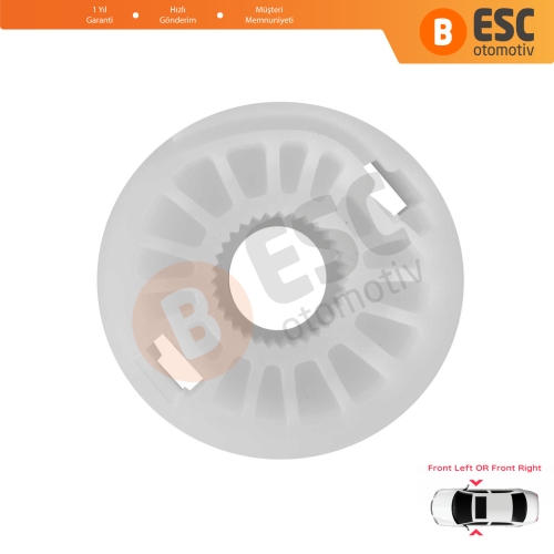 VW Audi Skoda Seat 7L0837461 8E0839461 İçin Ön-Arka Sağ veya Sol Kapı Cam Kriko Makarası 