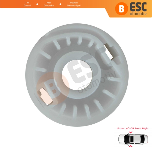 VW Audi Skoda Seat 7L0837461 8E0839461 İçin Ön-Arka Sağ veya Sol Kapı Cam Kriko Makarası 