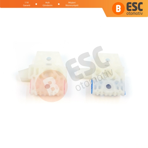 VW Golf MK6 A6 5K 5K1 AJ5 2008-20014 5-Kapı 5K0837461 İçin Elektrikli Ön Sol Cam Kriko Tamir Klipsi A+B