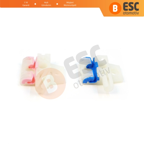 VW Golf MK6 A6 5K 5K1 AJ5 2008-20014 5-Kapı 5K0837461 İçin Elektrikli Ön Sol Cam Kriko Tamir Klipsi A+B