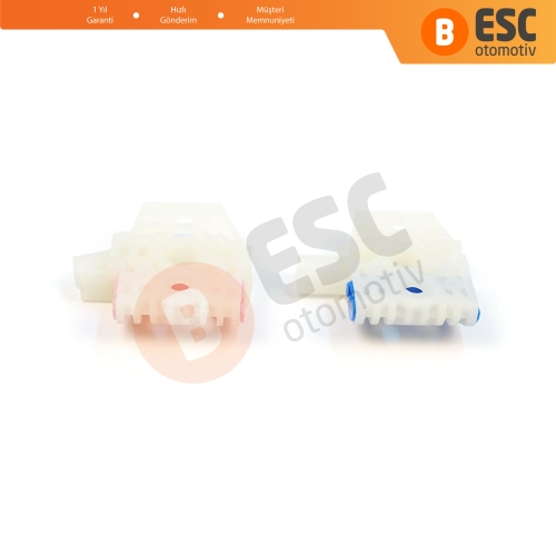 VW Golf MK6 A6 5K 5K1 AJ5 2008-20014 5-Kapı 5K0837461 İçin Elektrikli Ön Sol Cam Kriko Tamir Klipsi A+B