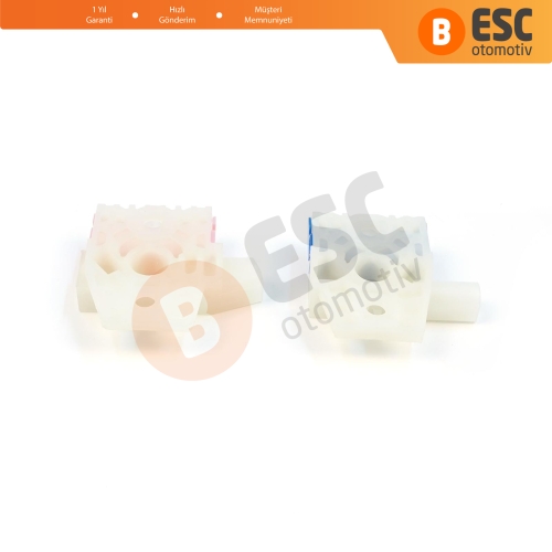 VW Golf MK6 A6 5K 5K1 AJ5 2008-20014 5-Kapı 5K0837461 İçin Elektrikli Ön Sol Cam Kriko Tamir Klipsi A+B