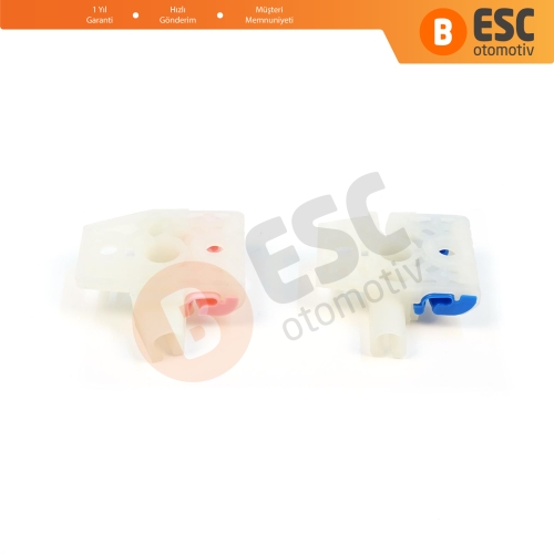 VW Golf MK6 A6 5K 5K1 AJ5 2008-20014 5-Kapı 5K0837461 İçin Elektrikli Ön Sol Cam Kriko Tamir Klipsi A+B