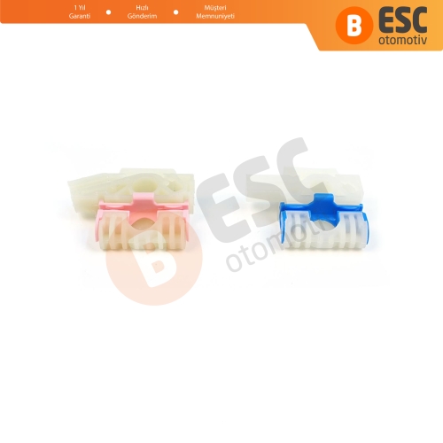 VW Golf MK6 A6 5K 5K1 AJ5 2008-20014 5-Kapı 5K0837462 İçin Elektrikli Ön Sağ Cam Kriko Tamir Klipsi A+B