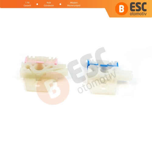 VW Golf MK6 A6 5K 5K1 AJ5 2008-20014 5-Kapı 5K0837462 İçin Elektrikli Ön Sağ Cam Kriko Tamir Klipsi A+B