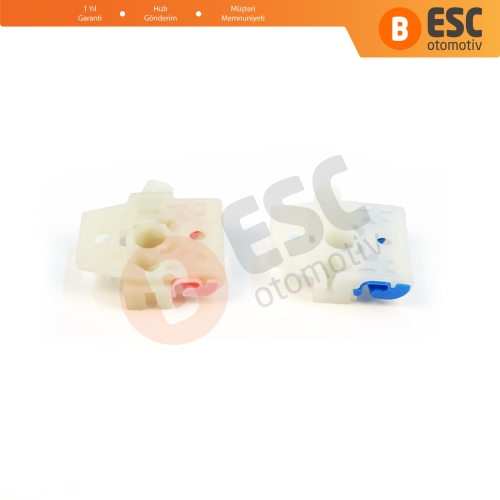 VW Golf MK6 A6 5K 5K1 AJ5 2008-20014 5-Kapı 5K0837462 İçin Elektrikli Ön Sağ Cam Kriko Tamir Klipsi A+B