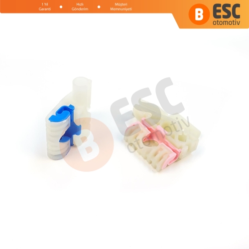 VW Golf MK6 A6 5K 5K1 AJ5 2008-20014 5-Kapı 5K0837462 İçin Elektrikli Ön Sağ Cam Kriko Tamir Klipsi A+B