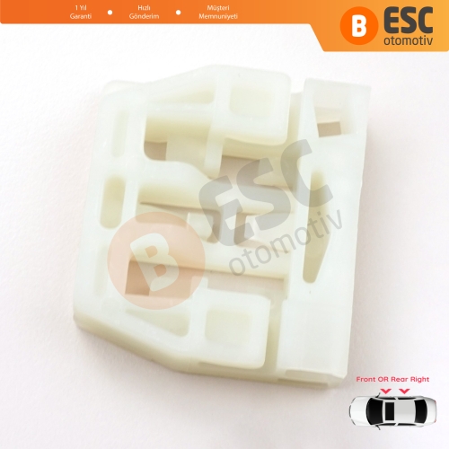 Skoda Octavia MK1 1U 1U2 1U5 2001-2010 4/5 Kapı Makyajlı Kasa 1U0837462B İçin Elektrikli Sağ Kapı Cam Kriko Tamir Klipsi