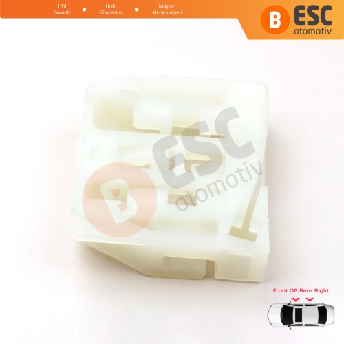 Skoda Octavia MK1 1U 1U2 1U5 2001-2010 4/5 Kapı Makyajlı Kasa 1U0837462B İçin Elektrikli Sağ Kapı Cam Kriko Tamir Klipsi