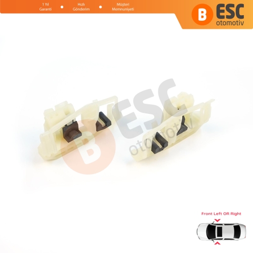 BMW 3 Series E46 Compact 2001-2005 2-Kapı 51338251351 51338251352 İçin Ön Cam Kriko Tamir Klipsi A+B