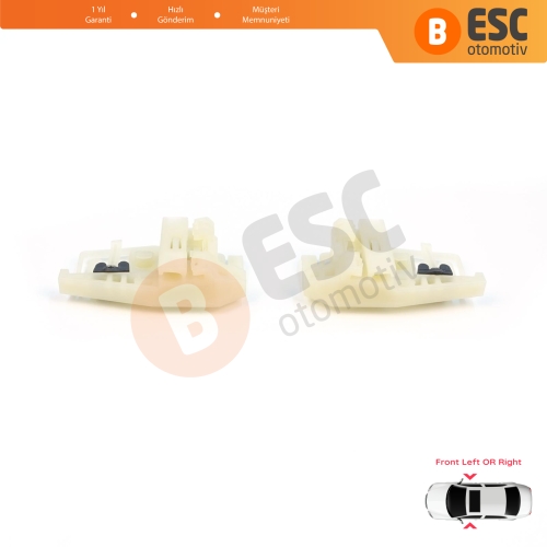 BMW 3 Series E46 Compact 2001-2005 2-Kapı 51338251351 51338251352 İçin Ön Cam Kriko Tamir Klipsi A+B