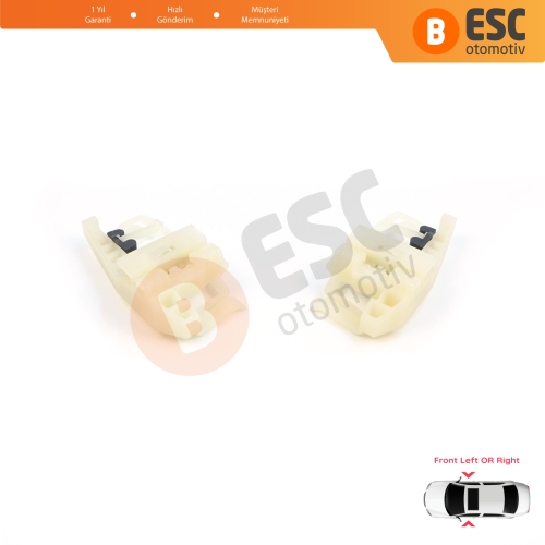 BMW 3 Series E46 Compact 2001-2005 2-Kapı 51338251351 51338251352 İçin Ön Cam Kriko Tamir Klipsi A+B