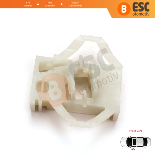 VW Polo Classic 6V Caddy MK2 Seat Cordoba MK1 Ibiza MK2 Inca Skoda Octavia MK1 1U 6K4837401 İçin Ön Sol Kapı Cam Kriko Tamir Klipsi L1