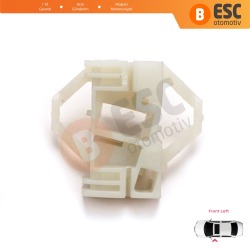 VW Polo Classic 6V Caddy MK2 Seat Cordoba MK1 Ibiza MK2 Inca Skoda Octavia MK1 1U 6K4837401 İçin Ön Sol Kapı Cam Kriko Tamir Klipsi L1