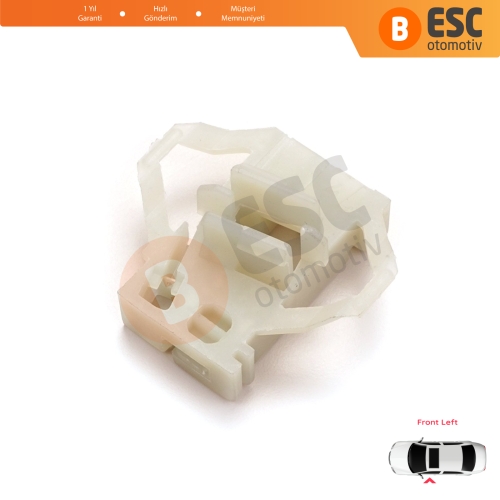 VW Polo Classic 6V Caddy MK2 Seat Cordoba MK1 Ibiza MK2 Inca Skoda Octavia MK1 1U 6K4837401 İçin Ön Sol Kapı Cam Kriko Tamir Klipsi L1