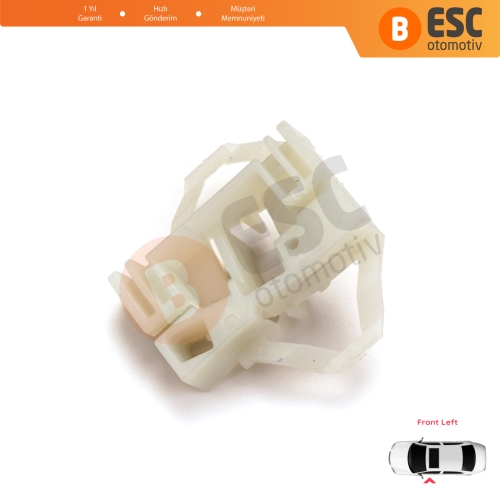 VW Polo Classic 6V Caddy MK2 Seat Cordoba MK1 Ibiza MK2 Inca Skoda Octavia MK1 1U 6K4837401 İçin Ön Sol Kapı Cam Kriko Tamir Klipsi L1